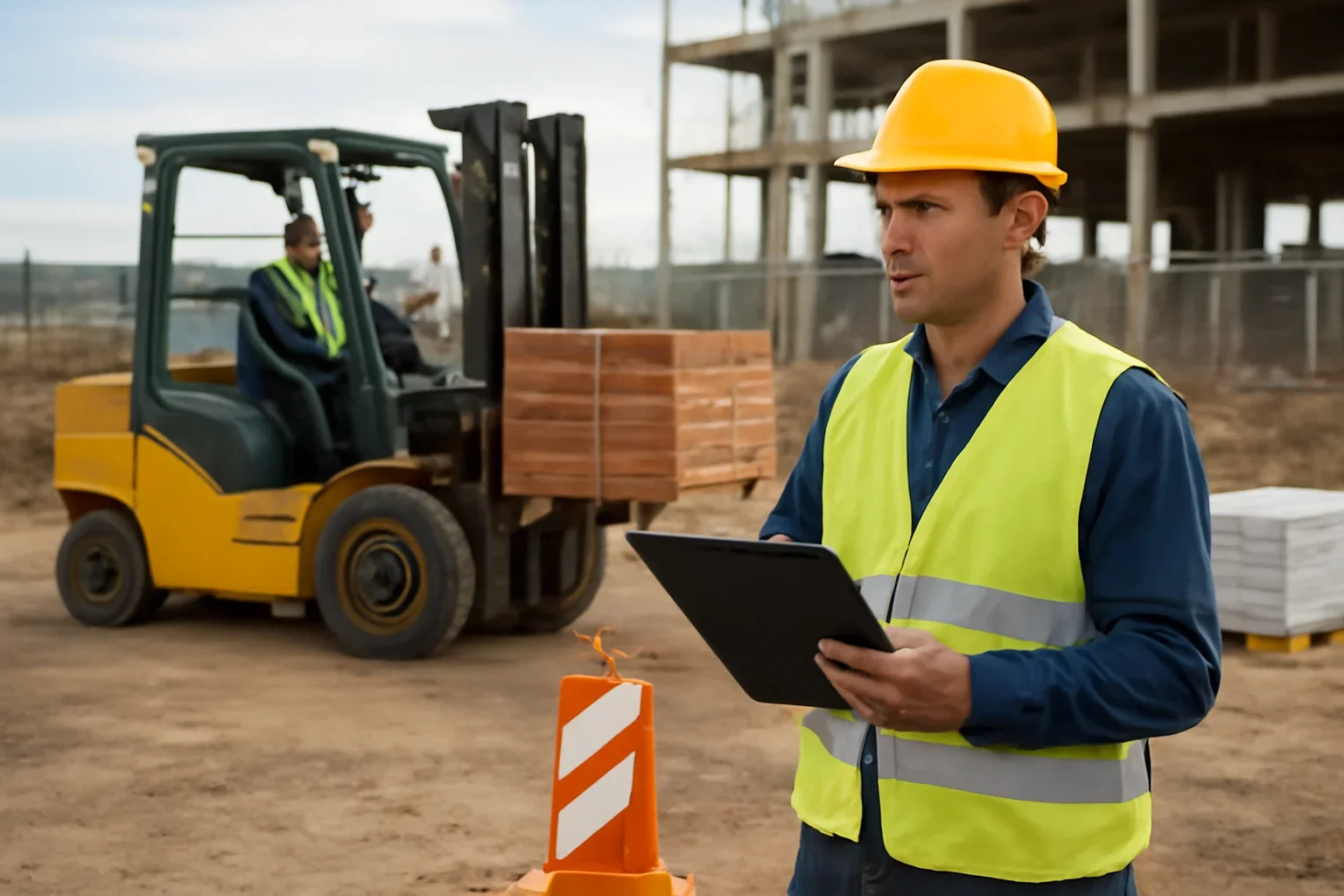 Safety resource hub visual for high-level differences for workers on site