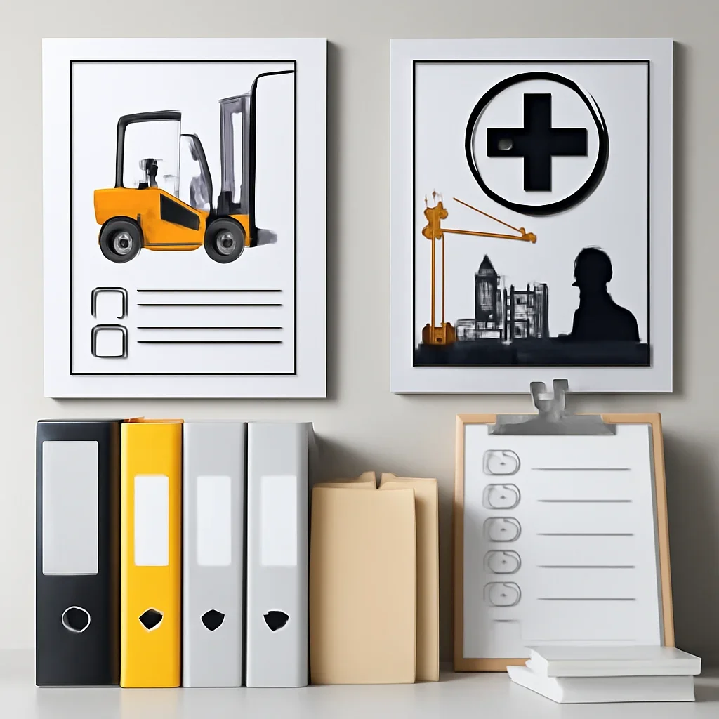 Organized resource overview for construction forklift safety and compliance resource hub